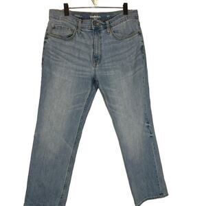 Goodfellow & Co. Blue Straight Leg Total Flex Relaxed Denim Jeans Men Sz 36X30